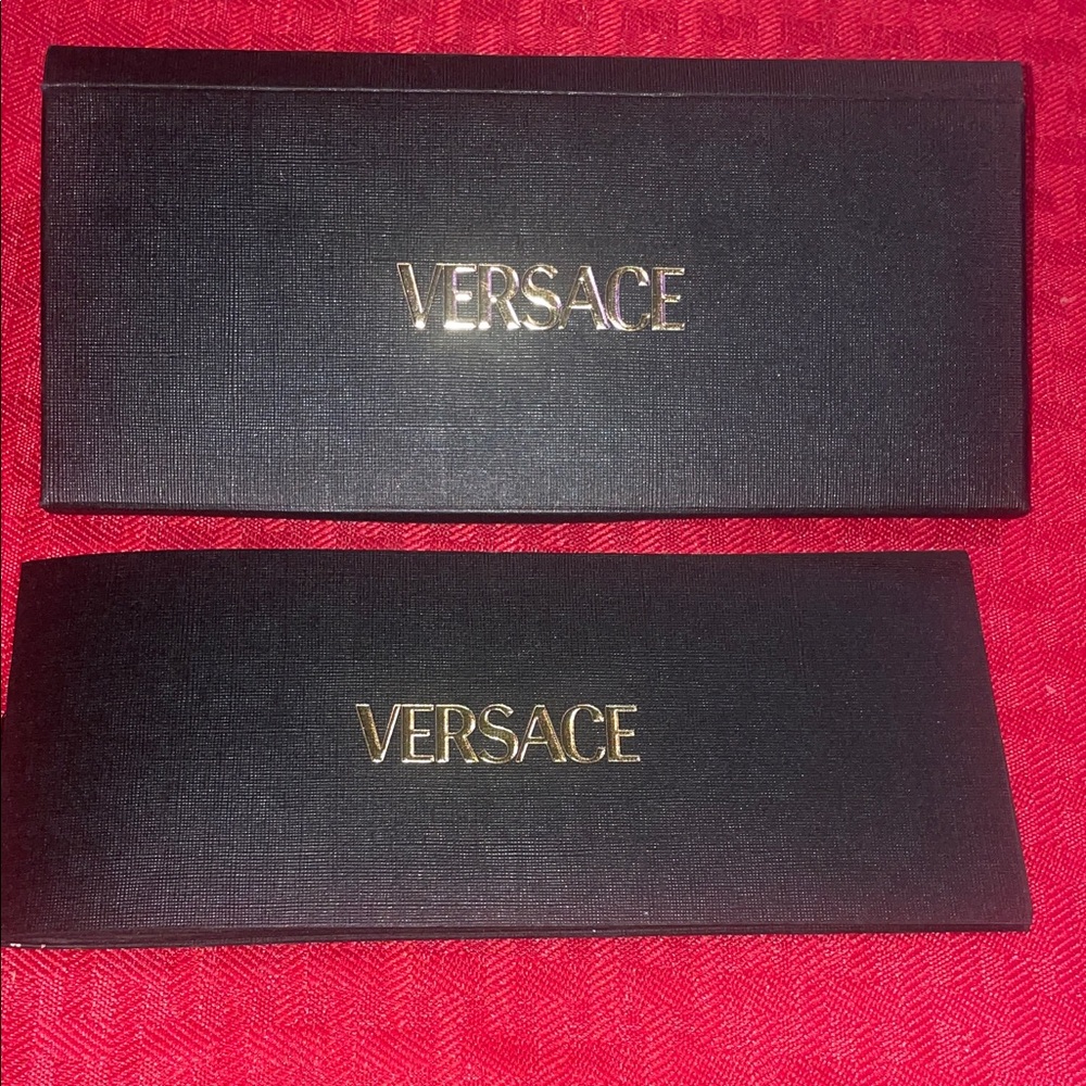 Versace Black booklet.